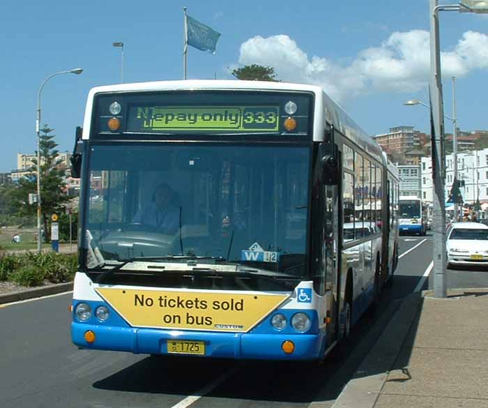 Sydney Buses Volvo B12BLEA Custom CB60 articulated bus 1725